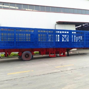 Warehouse Fence Semi-Trailers