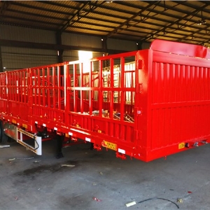 Warehouse Fence Semi-Trailers